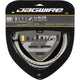 Jagwire Schaltzugset Road & Mountain Elite Link 1x Silber - kompressionsfreie Schaltperformance