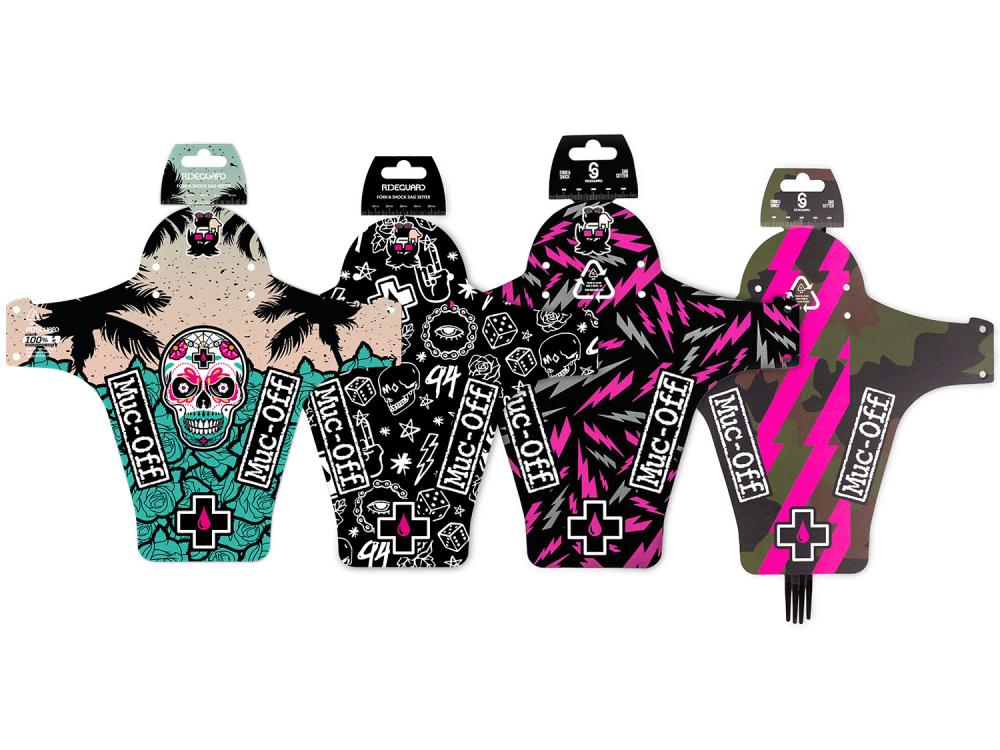 Muc Off Ride Guard Front Camo Black Green Unis