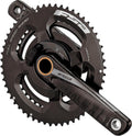 FSA Leistungsmesskurbel Powerbox Road Carbon 2x 180 mm Schwarz - präzise Wattmessung für Rennräder