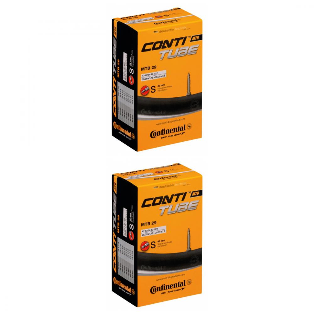 2 x Schlauch Continental MTB 28/29 28/29x1.75/2.50 Zoll Sclaverand-Ventil