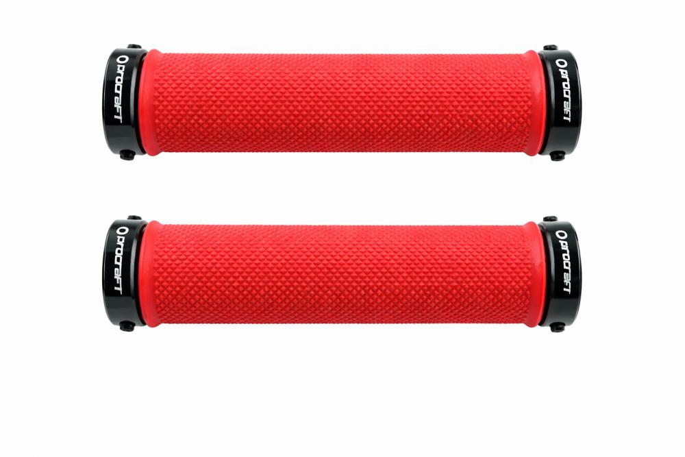 Lenkergriff Freeride 145 Mm Rot - Komfortabler Schraubgriff Für Trail & Enduro