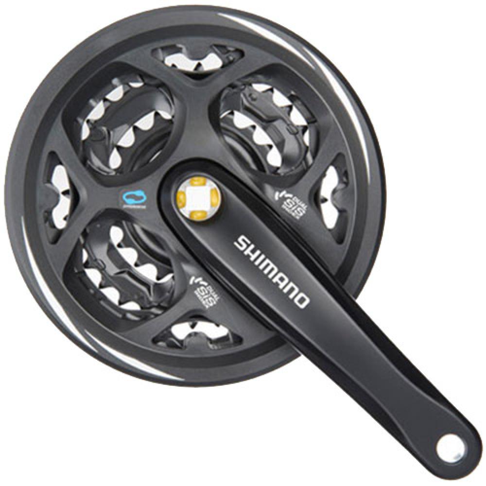 SHIMANO Kurbelgarnitur ALTUS FC-M311 - 7-fach, 8-fach, 175 mm, 42-32, 22 Zähne