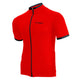CHIBA Leisure Shirt - Radsport Trikot XXL rot, atmungsaktiv, legerer Schnitt