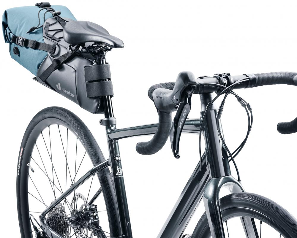 Deuter Cabezon SB 16 Satteltasche 16L Wasserdicht - Zweiteilige Bikepacking-Tasche für Gravel & Rennrad