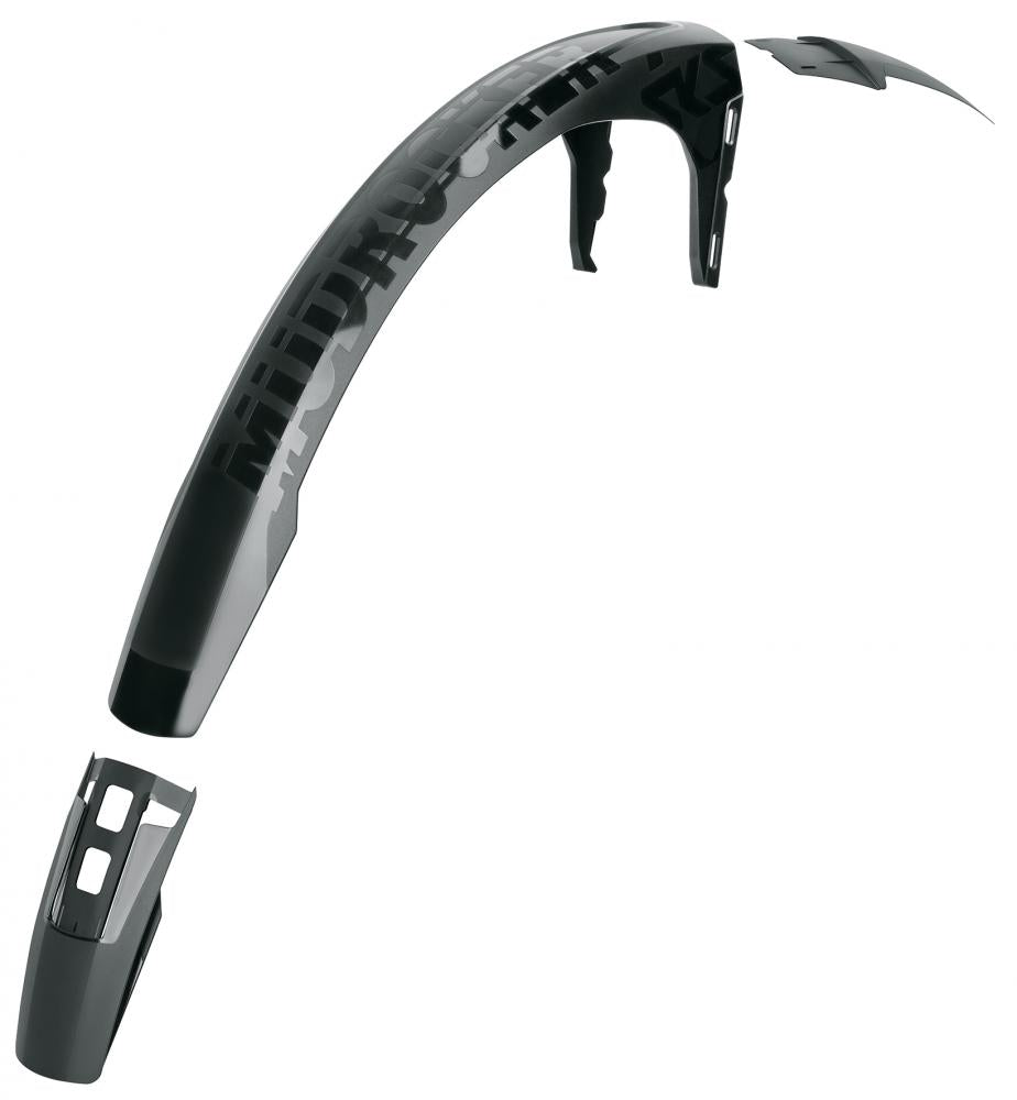 SKS Mudrocker Schutzblech-Set für Mountainbikes 27.5-29 Zoll, schwarz. Robust, optimaler Spritzschutz, einfache Montage.