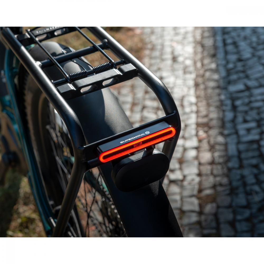 Supernova TL3 Max Bremslicht mit Verzögerungssensor - maximales E-Bike-Rücklicht mit Notbremsfunktion