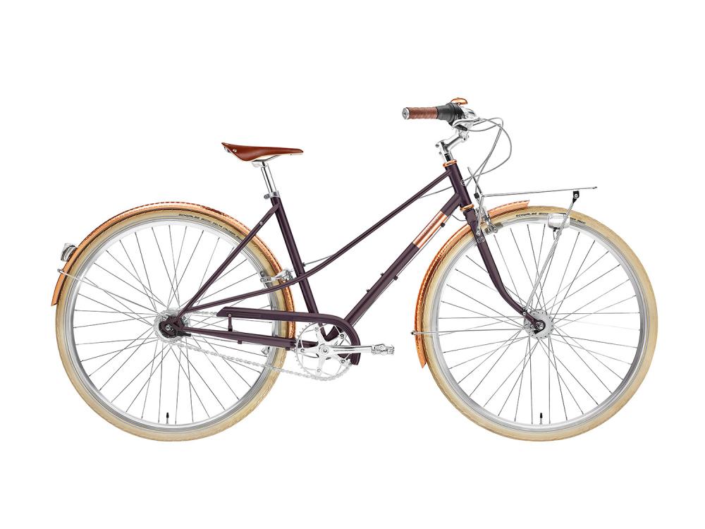 Creme Cycles Caferacer Lady Doppio 7-Gang Cityrad Pinot Noir - Das Ich-fahre-jeden-Tag-Modell