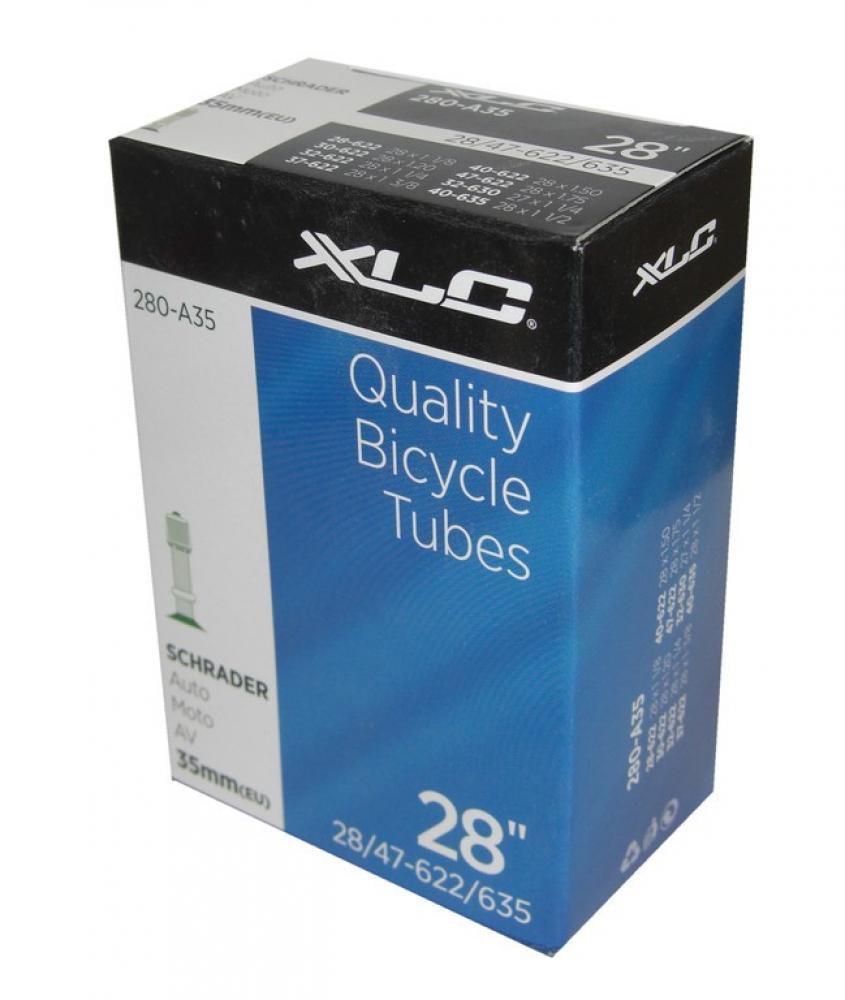 XLC Fahrradschlauch 50er Werkstattbox 27/28 x1 1/8-1.75 28/47-622/635 AV33 50S