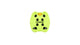 Look Trail Grip Pad 4er Pack lime - rutschfeste Ersatz-Griffeinlagen für MTB-Pedale, kompatibel mit Look Trail Roc und Trail Fusion
