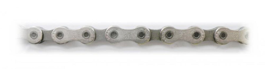 SRAM Power Chain 1051 10-fach Fahrradkette, 114 Glieder, PowerLock, silber.