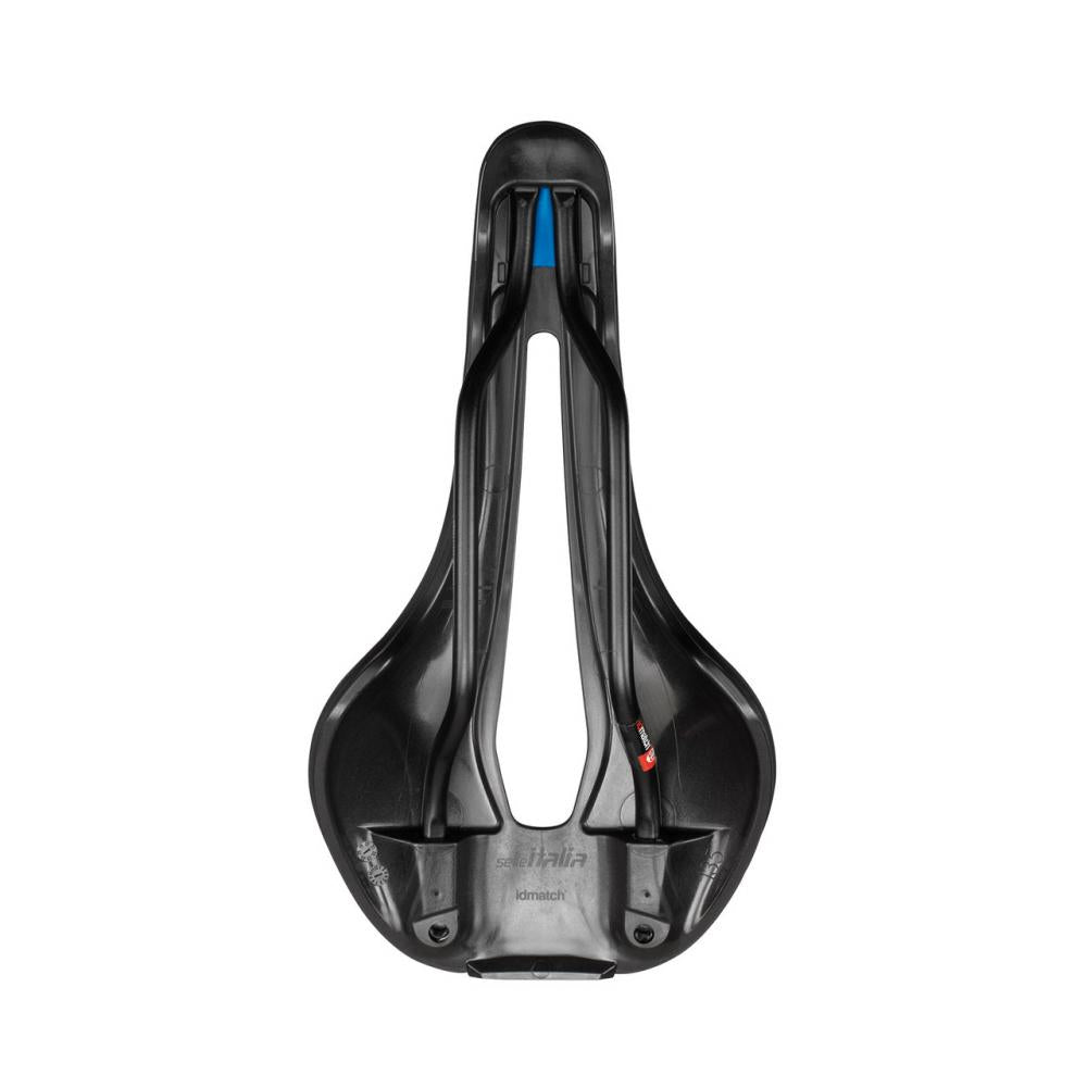 Selle Italia Flite Boost XCross TI SF S3 - SuperFlow XC/Trail Sattel mit Schockabsorber & TI316-Schienen (black)