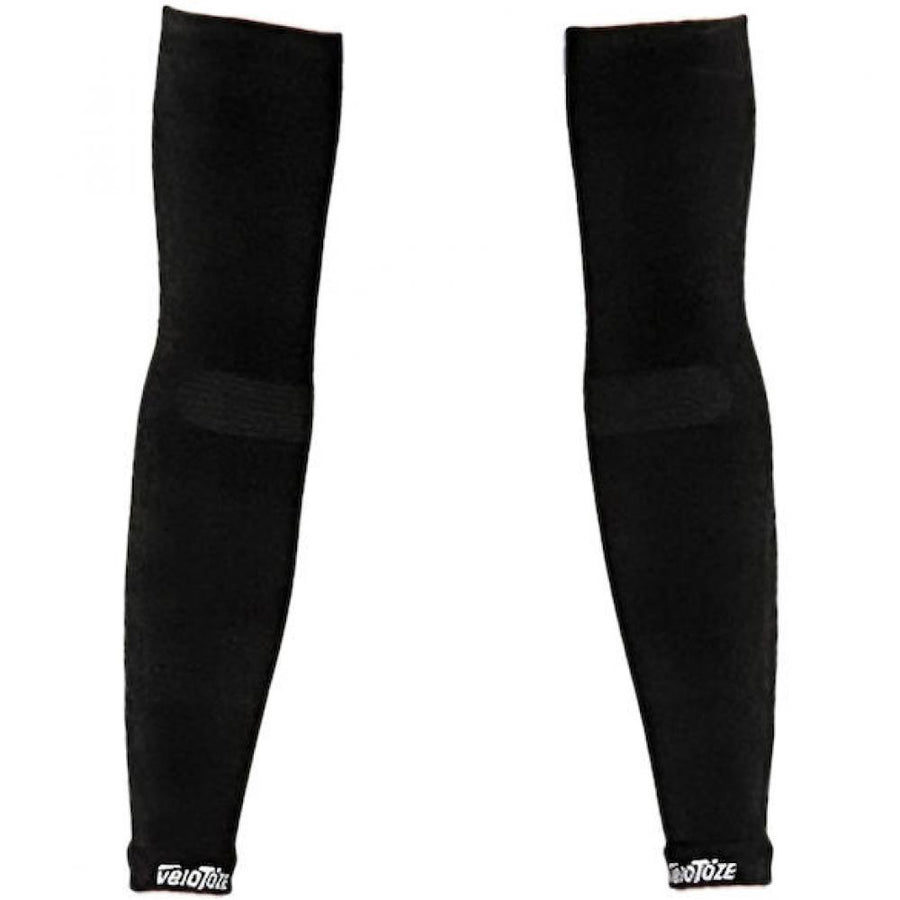 VeloToze Armlinge Graphene L/XL Schwarz - warmer, leichter Wetterschutz in aktueller Generation