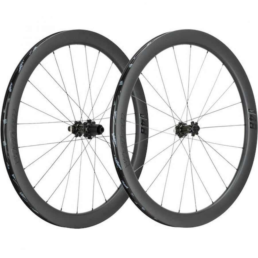 Vision Laufradsatz SC 48 i25 Disc 622x25x48 mm Schwarz - aero-starker Carbon-Allrounder