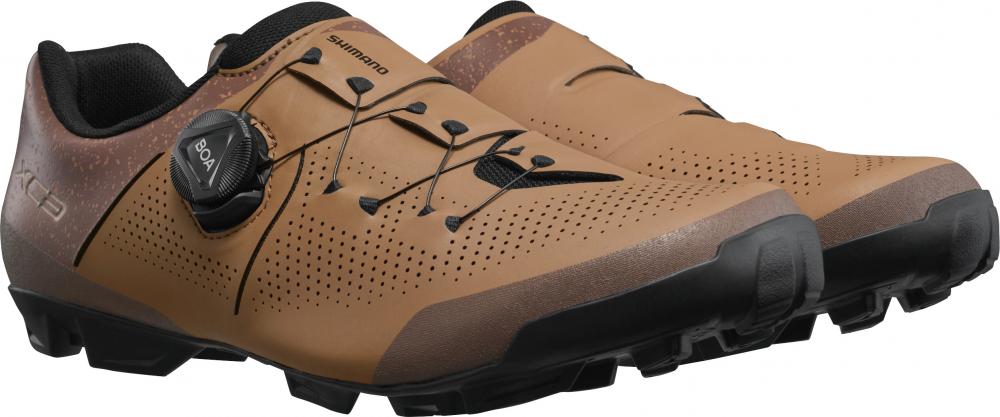 SHIMANO Fahrradschuhe XC302 Herren/Damen MTB SPD Fahrradschuhe Größe 39 Braun