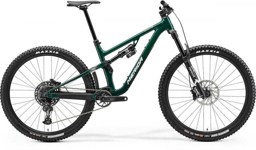 Merida ONE-FORTY 700 III2 S GLOSSY DEEP FOREST G - modernes Trail-Fully für anspruchsvolle Touren