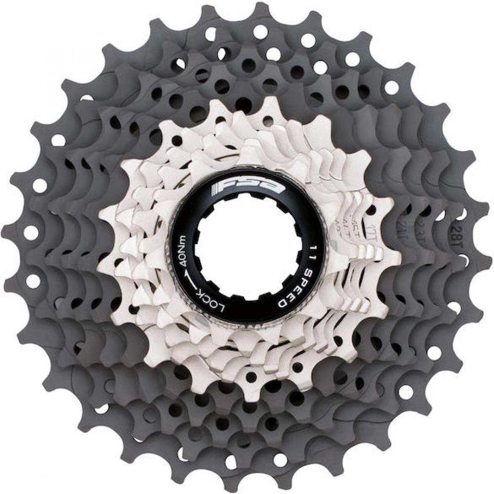 FSA Kassette K-Force WE 11-fach 11 - 32 Zähne Grau/silber - leichte High-Performance-Kassette