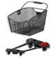 KLICKfix Hinterradkorb City-Max Racktime schwarz 23x22,5x36 cm