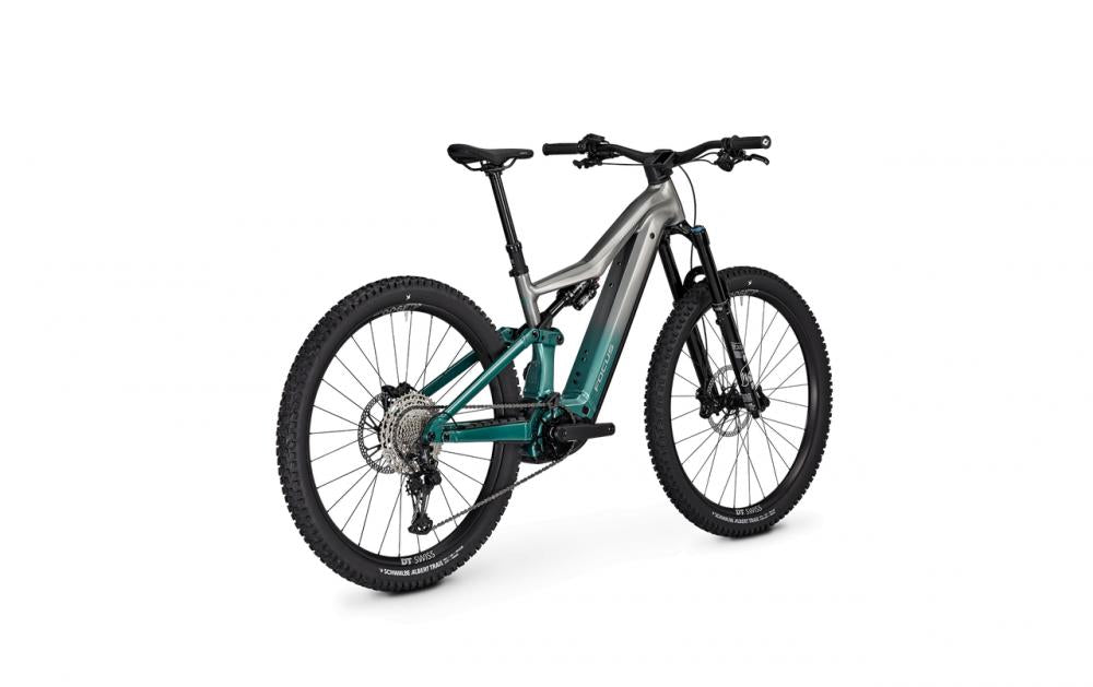 Focus JAM² 6.9 29" Diamant Rahmengröße XL Steelgrey / Emeraldgreen - leistungsstarkes E-MTB Fully