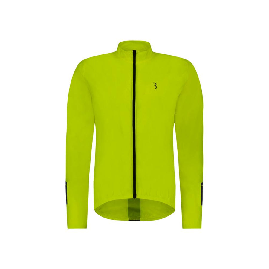 BBB Cycling BaseShield BBW-148 Fahrradjacke S neon gelb - leichte, winddichte Regenjacke