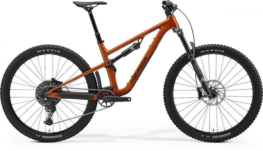 Merida ONE-FORTY 400 wild honey(golden black) S orange - vollgefederte Trail-Performance