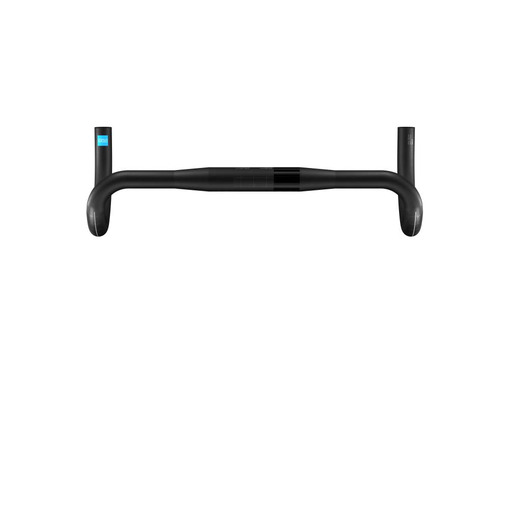 PRO Lenker PLT, Schwarz, Aluminium, 31.8mm, 46cm, Größe 31 - kompakter Rennradlenker