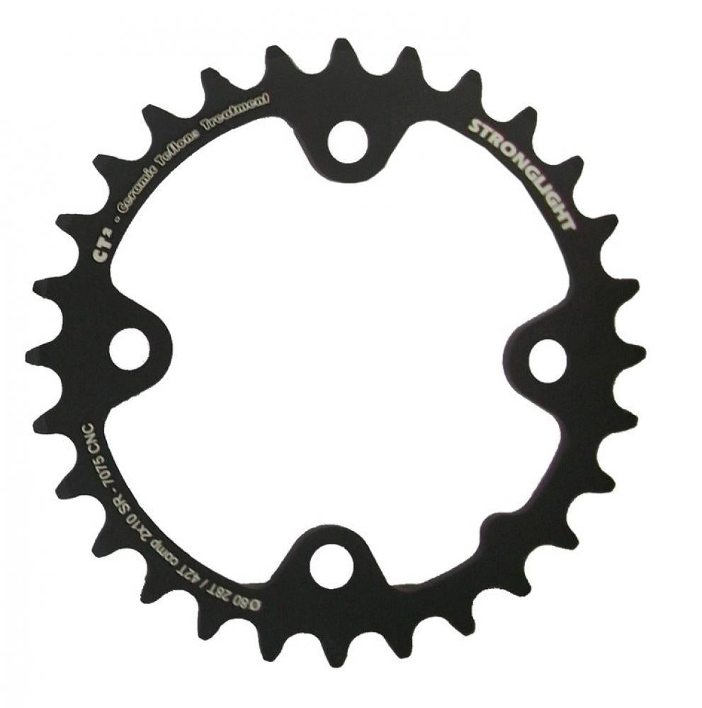 Stronglight Kettenblatt MTB f Sram 2x10 innen 27 Zähne schwarz ct²