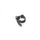 Ergotec Sattelklemmschelle SCQ-080 28,6mm schwarz - Aluminium-Schelle mit Schnellspanner für Fahrradsattelstützen