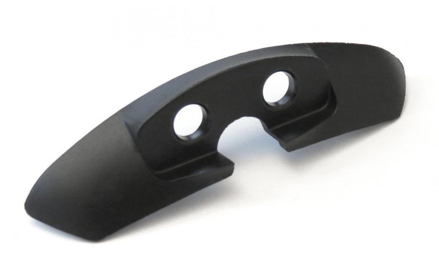 Schwarze SR-Suntour Scheinwerfer Sockelblende breit für CR9V/NCX Gabelbrücke. Fahrradzubehör.