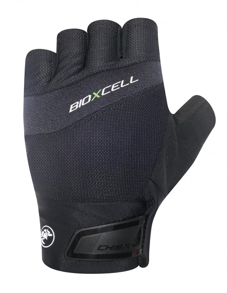 CHIBA BioXCell Pro - Radhandschuhe S schwarz, ergonomische Gelpolsterung, atmungsaktiv