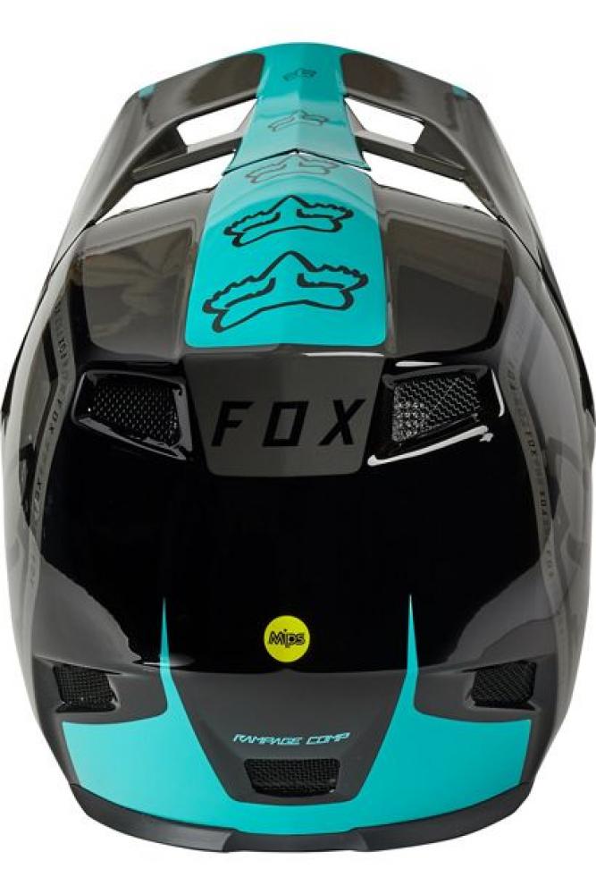 FOX Helm RAMPAGE COMP CALI CE CPSC Full Face Schutz Helm teal M
