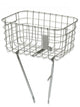Basil Vorderradkorb Robin mit Streben 30x46x23cm silber weitmaschig Festmontage