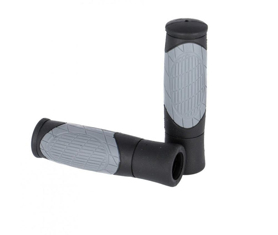 Ergotec MTB-ATB-Griffe Diego Kraton/Gel, 125/125mm per Paar sw/gr