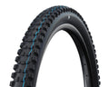 Schwalbe Romy 29x2.50 Trail Pro MID MTB-Reifen, schwarz, faltbar, mit blauen Profilstreifen.