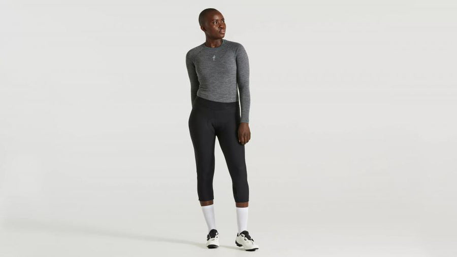 RBX COMP KNICKER WMN BLK L - Damen Radhose 3/4 Länge mit Sitzpolster - Bekleidung