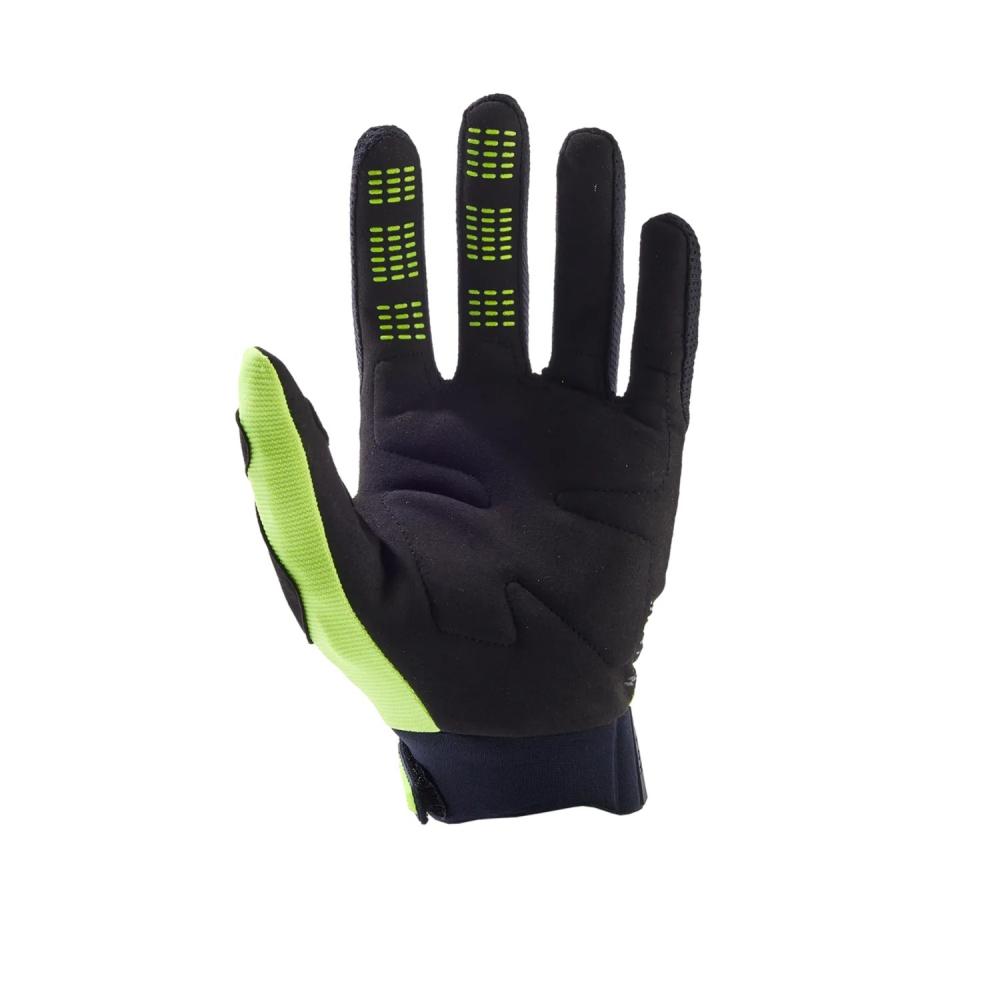 FOX Dirtpaw Vollfingerhandschuhe Gelb S mit TPR-Schutz