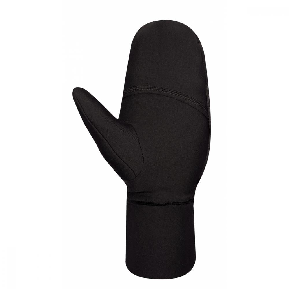CHIBA Overflap - Winter-Fahrradhandschuhe, schwarz, Größe M, warm & windabweisend