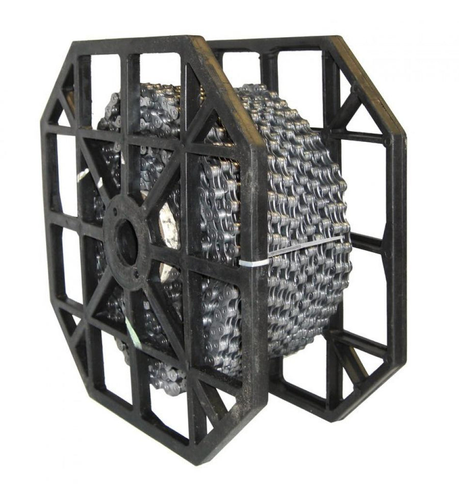KMC e10 EPT Kette 10-fach, 136 Glieder - E-Bike Kette mit verstärkten Bolzen, silber