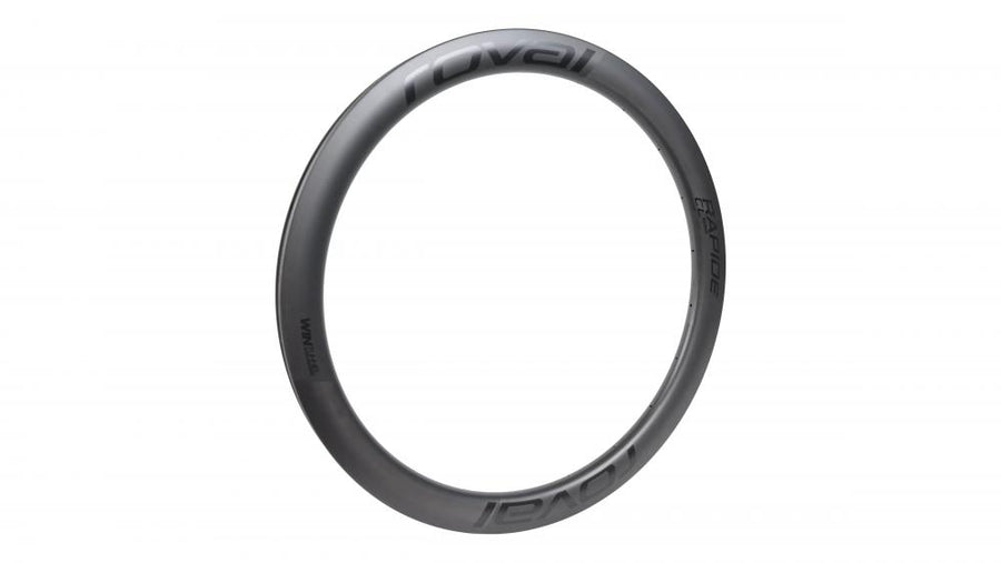 RAPIDE CL Carbon Laufrad 700C Vorderrad - 21H Disc Felge 21mm Innenbreite - Satin Carbon - Rim