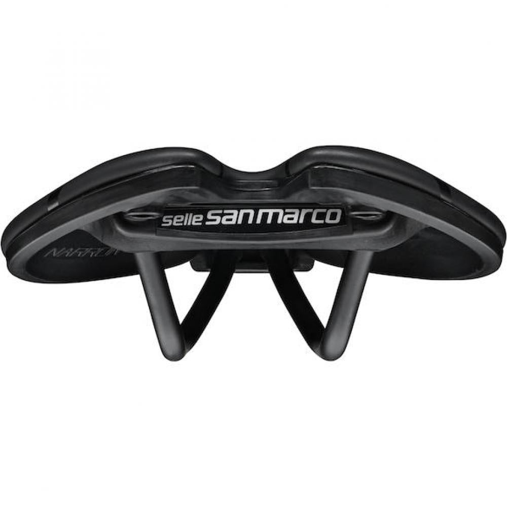 Selle San Marco Sattel Aspide Short Dynamic 139 x 250 mm Schwarz - kurzer Rennradsattel mit Komfort