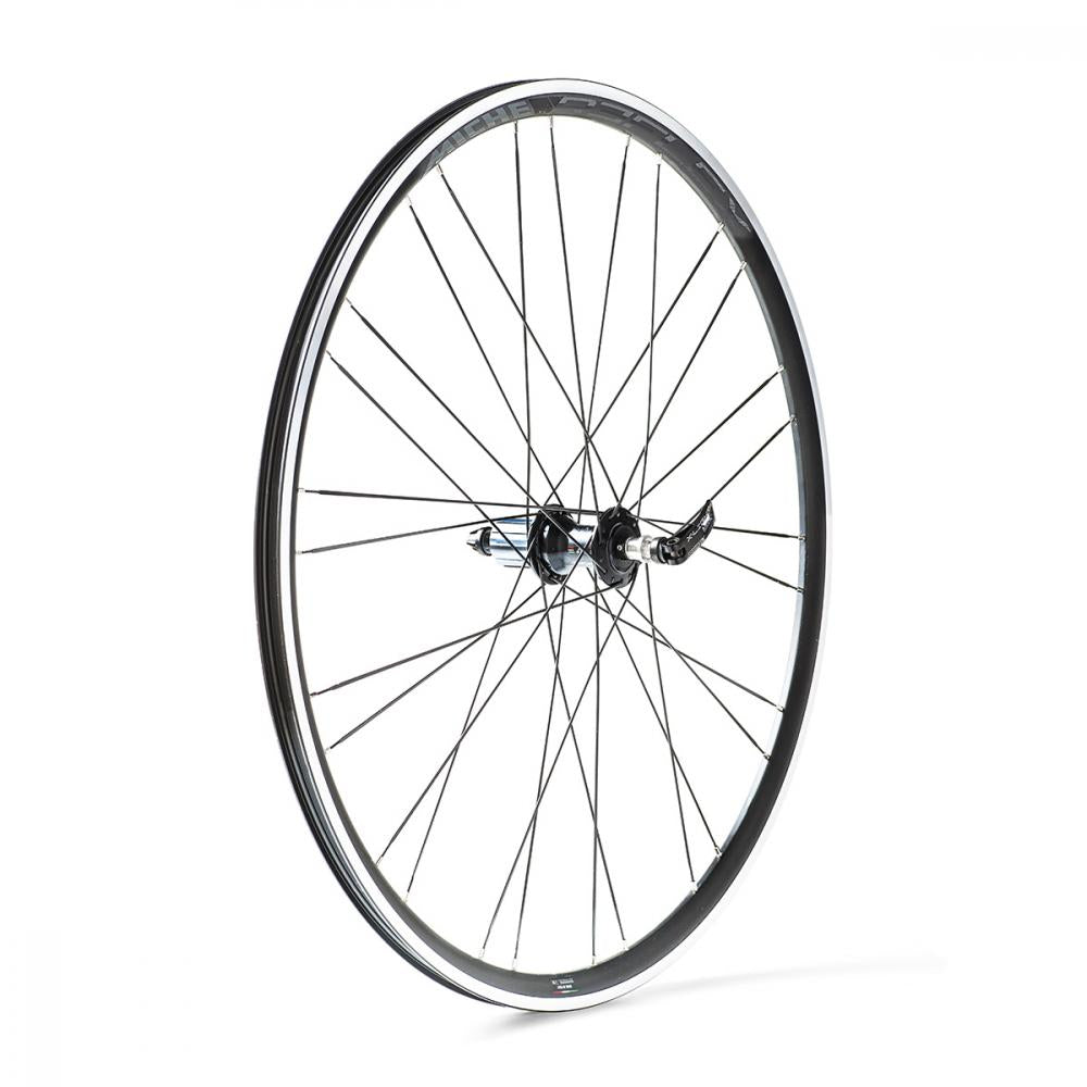 Miche Laufradsatz Reflex XL Shimano Clincher schwarz - Rennrad, Aluminium, 622x17, Felgenbremse, QR, 23-32 Millimeter