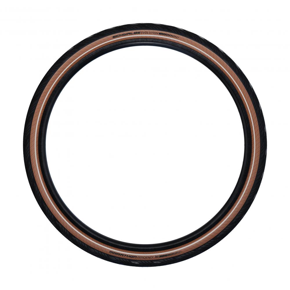 Schwalbe Marathon Efficiency 28x2,15 55-622 - Transparent+Reflex
