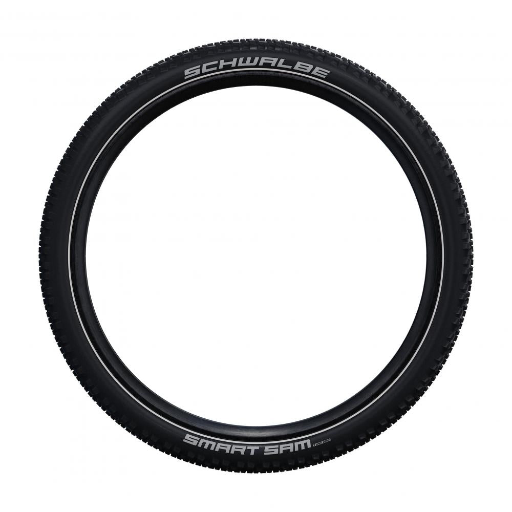 Schwalbe Smart Sam Performance Allround-MTB-Reifen in Schwarz für Straße und Gelände.