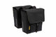 New Looxs Doppelpacktasche Tulum Black Black - geräumige, wassabweisende Fahrradtaschen