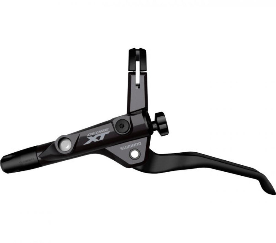 SHIMANO Bremshebel DEORE XT BL-T8100 Links für hydraulische Scheibenbremse, schwarz.