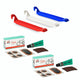 Zefal 1x Reifenheber DP20 3er Karte blau/weiß/rot + 2x Tip-Top Reparaturset TT01