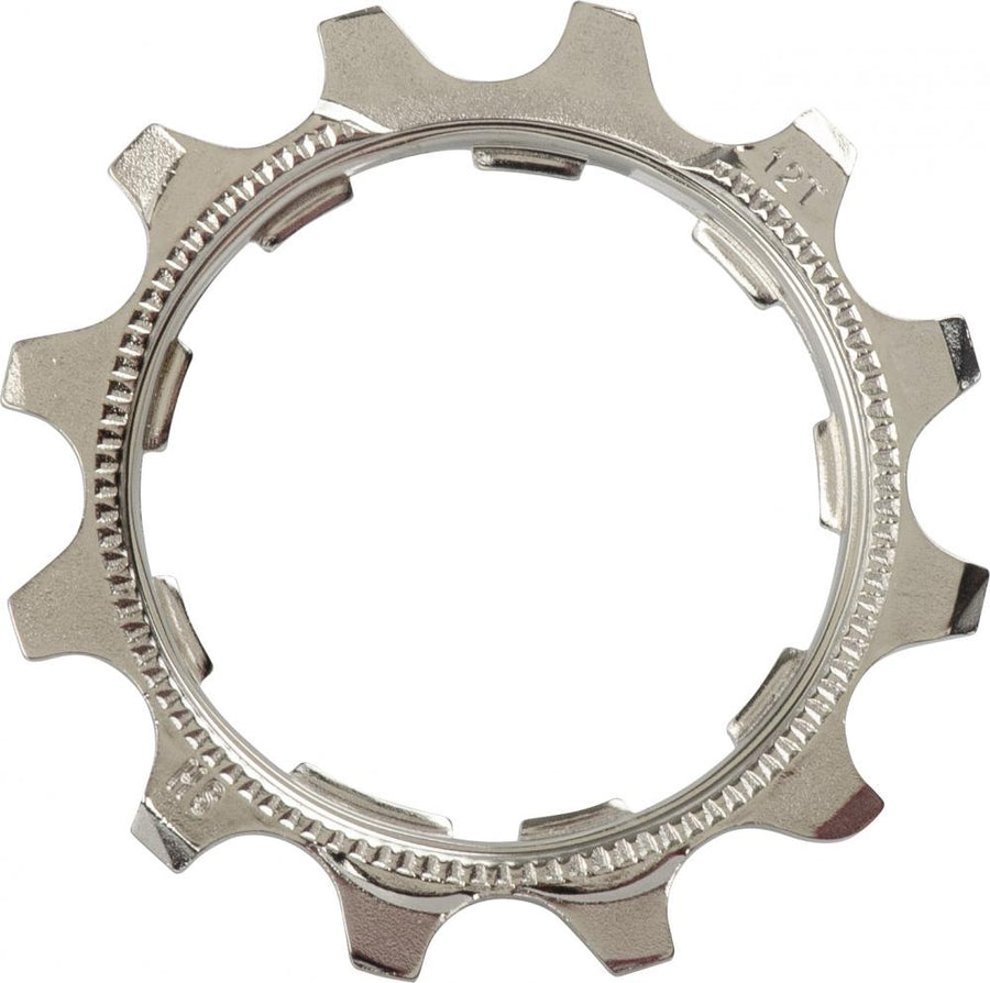 SHIMANO Ritzel für CS-HG50-9 12 Zähne integrierter Distanzring - 50-9, 12 Zähne