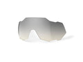 100% Speedtrap - Mirror Replacement Lens unis low-light yellow silver - maximale Sicht bei wenig Licht