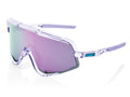 100% Glendale - HiPER Mirror Lens unis Polished Translucent Lavender - kontraststarke Performance-Sportbrille