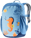 Deuter Pico Kinderrucksack 5 Liter Aqua-Wave - Leicht & bequem für Kinder ab 2 Jahren