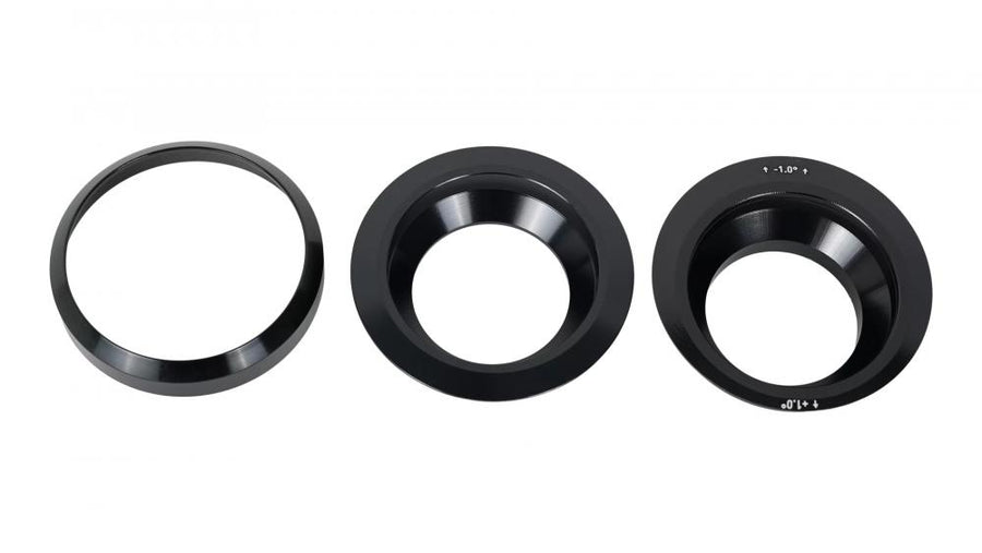 LEVO Headset Cups Kit MY22 - HDS SUB mit 0° und ±1° Steuersatz-Schalen - HDS SUB, MY22 LEVO HEADSET CUPS KIT, W/ 0-DEG AND +/-1-DEG CUPS